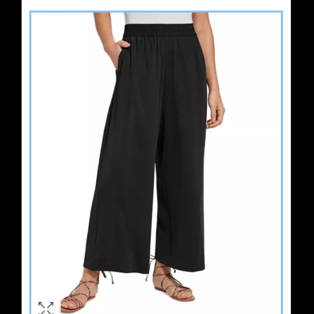 Lyssé Lorelei Cropped Wide-Leg Pants